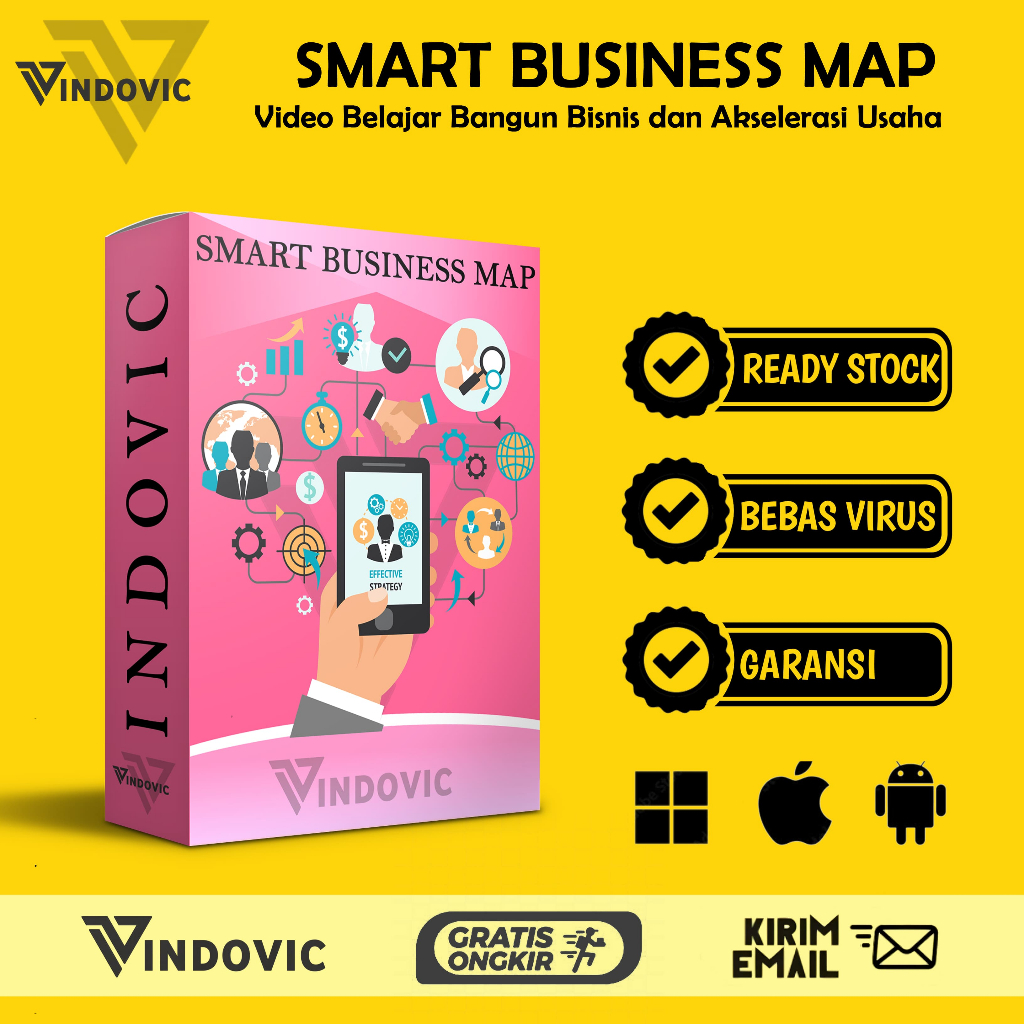[T0093] SMART BUSINESS MAP BELAJAR BANGUN BISNIS & AKSELERASI USAHA
