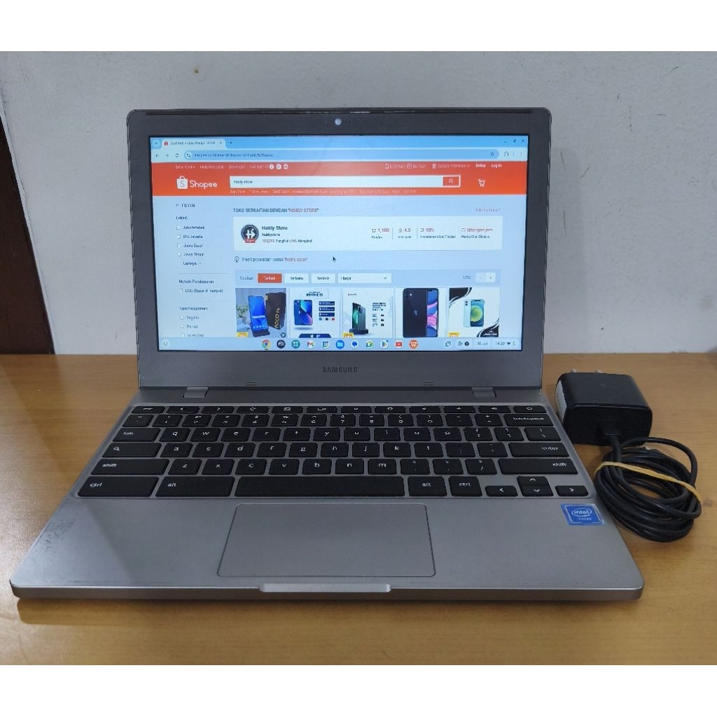 LAPTOP SAMSUNG CHROMEBOOK CELERON N4020 4GB 12 INCH SECOND