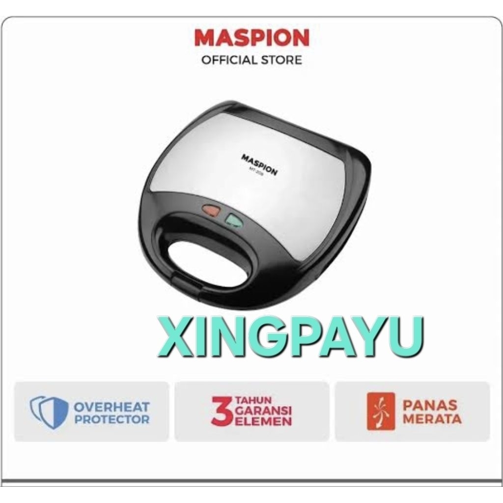 Toaster Sandwich Maspion MT 208