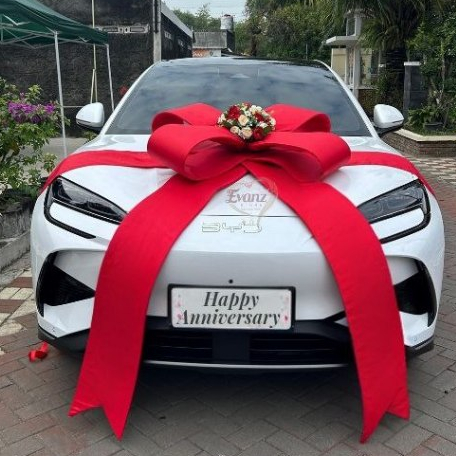 

Pita Besar 1Meter Aksesories Bunga Art/Pita Jumbo Hadiah Mobil/Pita Besar/Pita Doorprize/Pita Kado