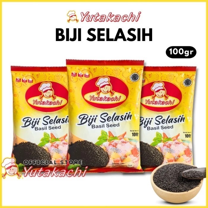 

BIJI SELASIH YUTAKACHI 15 RENTENG KEMASAN 100 GR / 1 KARTON