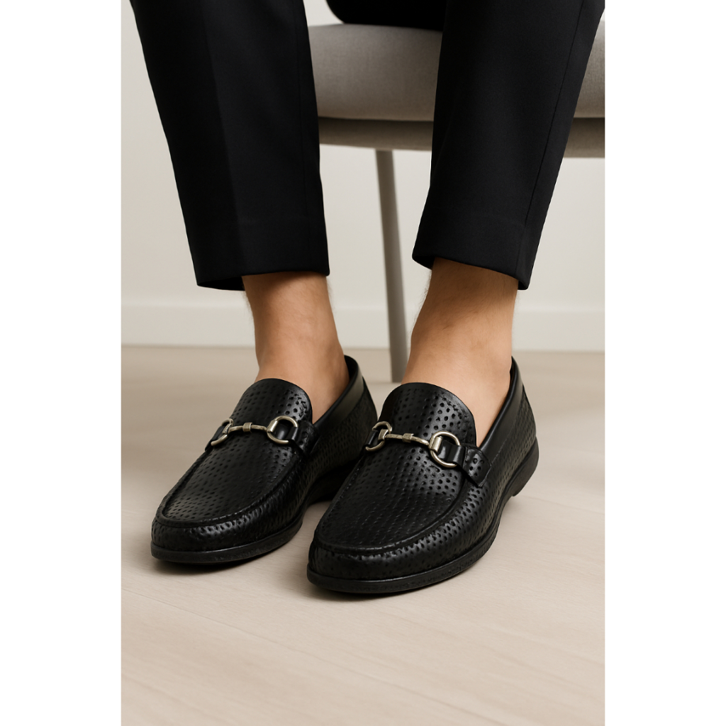 Dolce Gabbana Sepatu Loafer Pria Original Branded Bekas - Size 45 EU / 10 UK