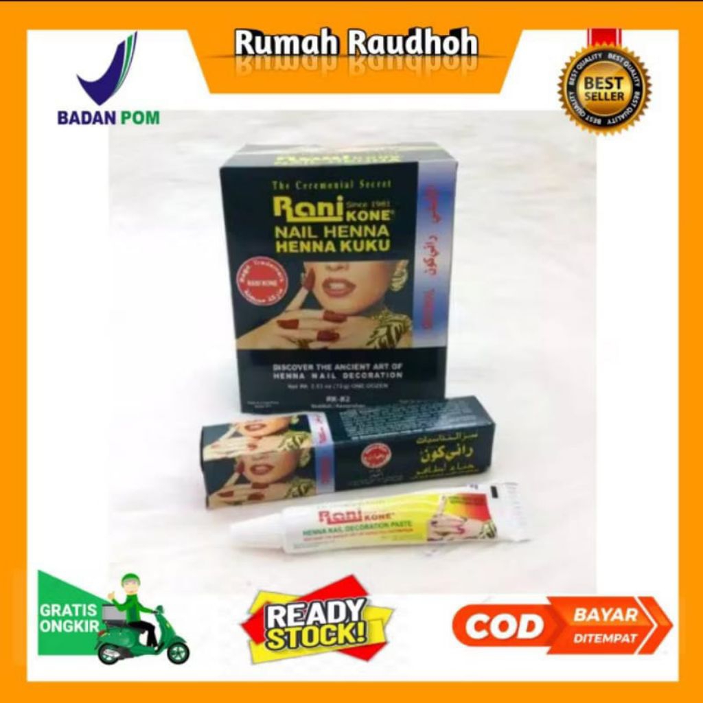 HENNA RANI KONE - PACAR KUKU RANI / RANI NAIL HENNA