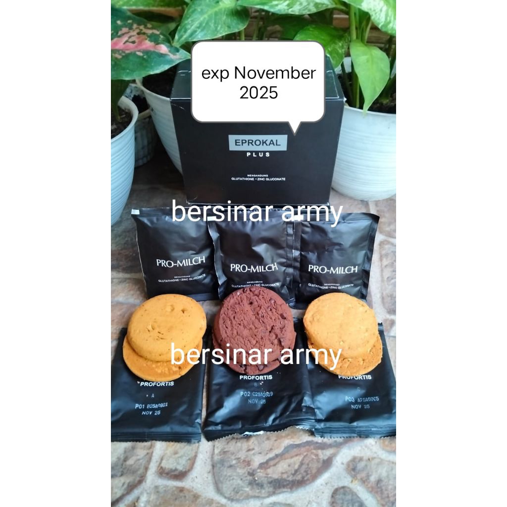 

EPROKAL COOKIES PLUS RANSUM TNI (EXP NOVEMBER 2025)