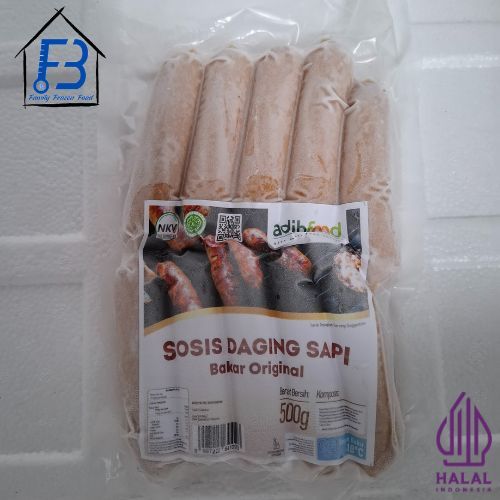 

Sosis Daging Sapi - MINI (isi 10) 500 gr