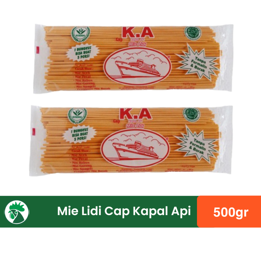 

Mie Lidi Cap Kapal Api 500gr | Mie Gomak | Mie Gomak Mentah | Mie Aceh Mentah