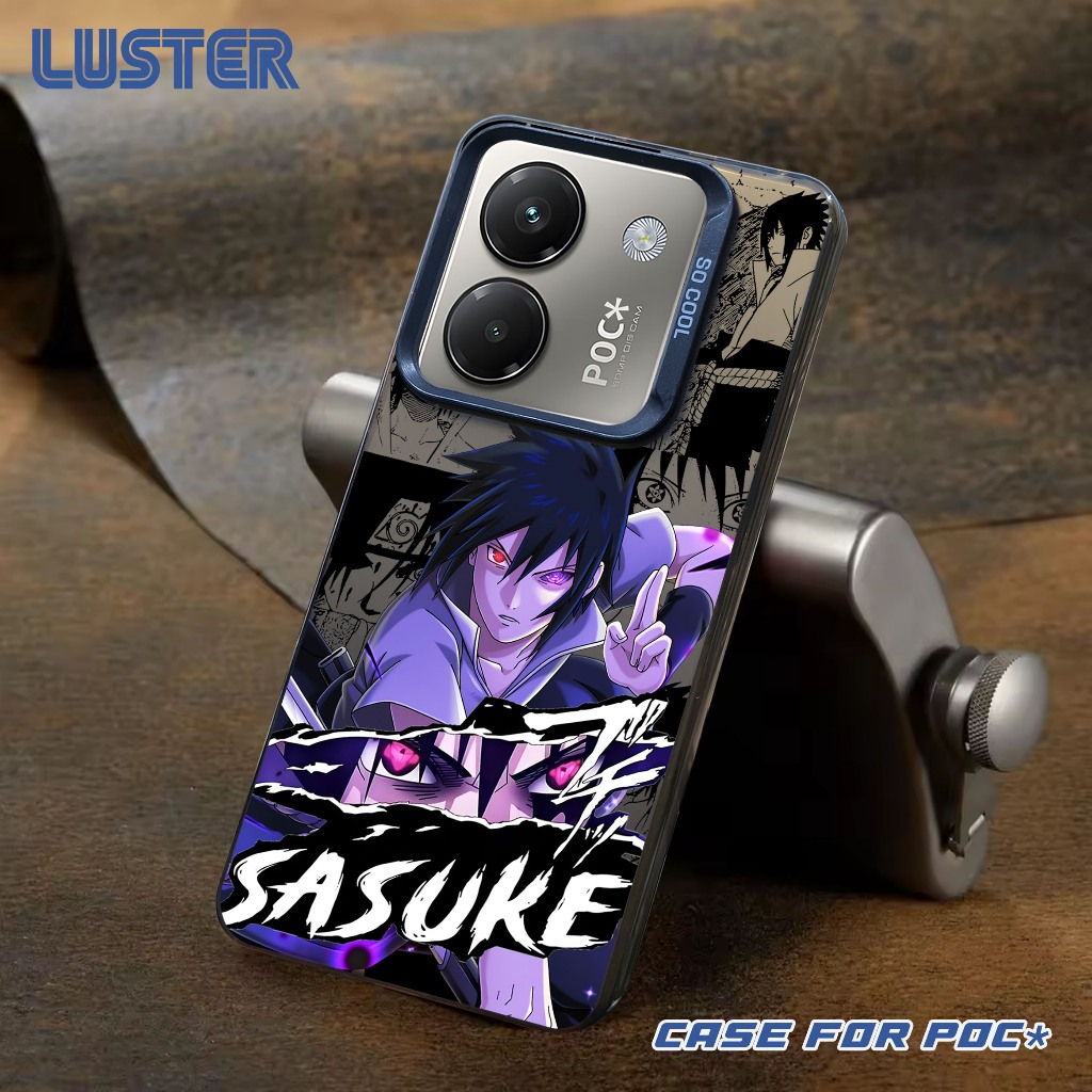 Case POCO M7 PRO X7 PRO F6 X7 Premium Matte Hard Casing - Case IMD - Case Hologram Motif NARUTO 2K25