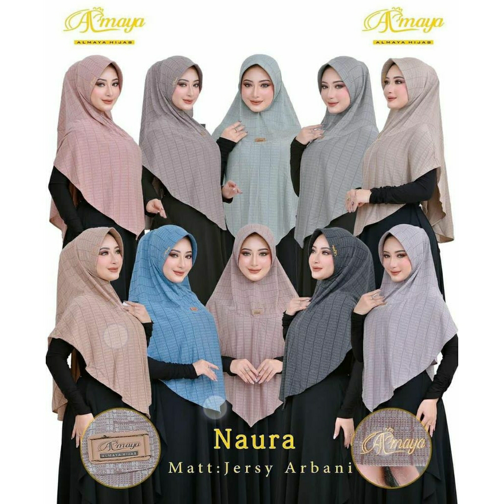 Hijab instan naura