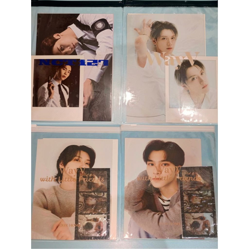 PHOTOPACK [UNSEALED] NCT 127 SEASONS GREETING JOHNNY // WAYV OUR HOME TEN & HENDERY // WAYV TEN (NO 