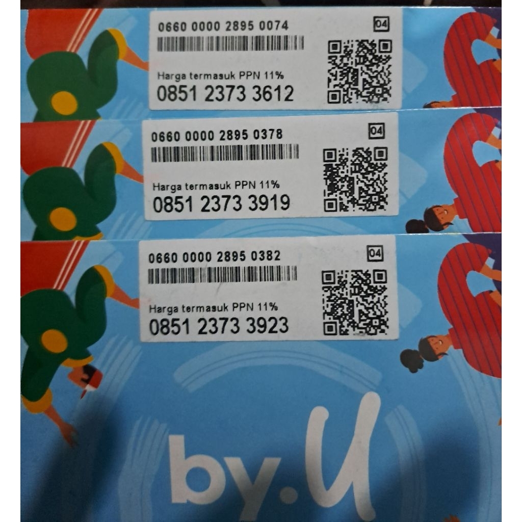 Kartu Perdana By.U