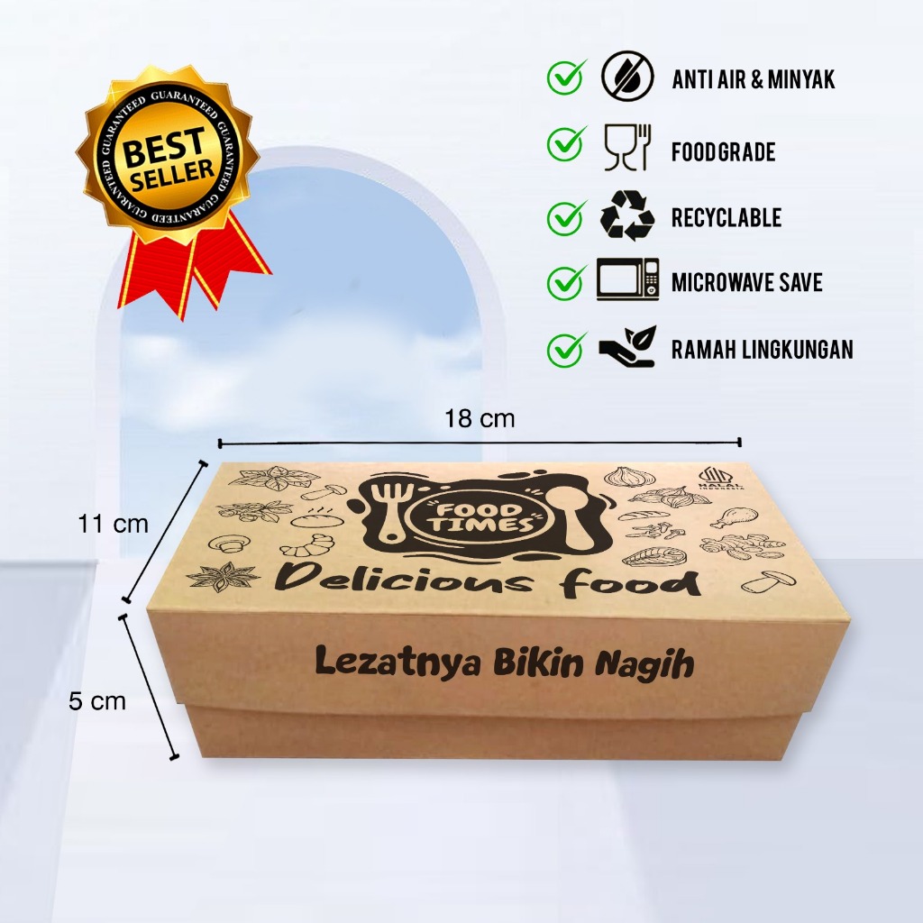 

50 pcs,MOTIF lunch box M,kotak makanan serbaguna,krfat 290 Laminasi,polos MURAHH Kitchenware Kotak