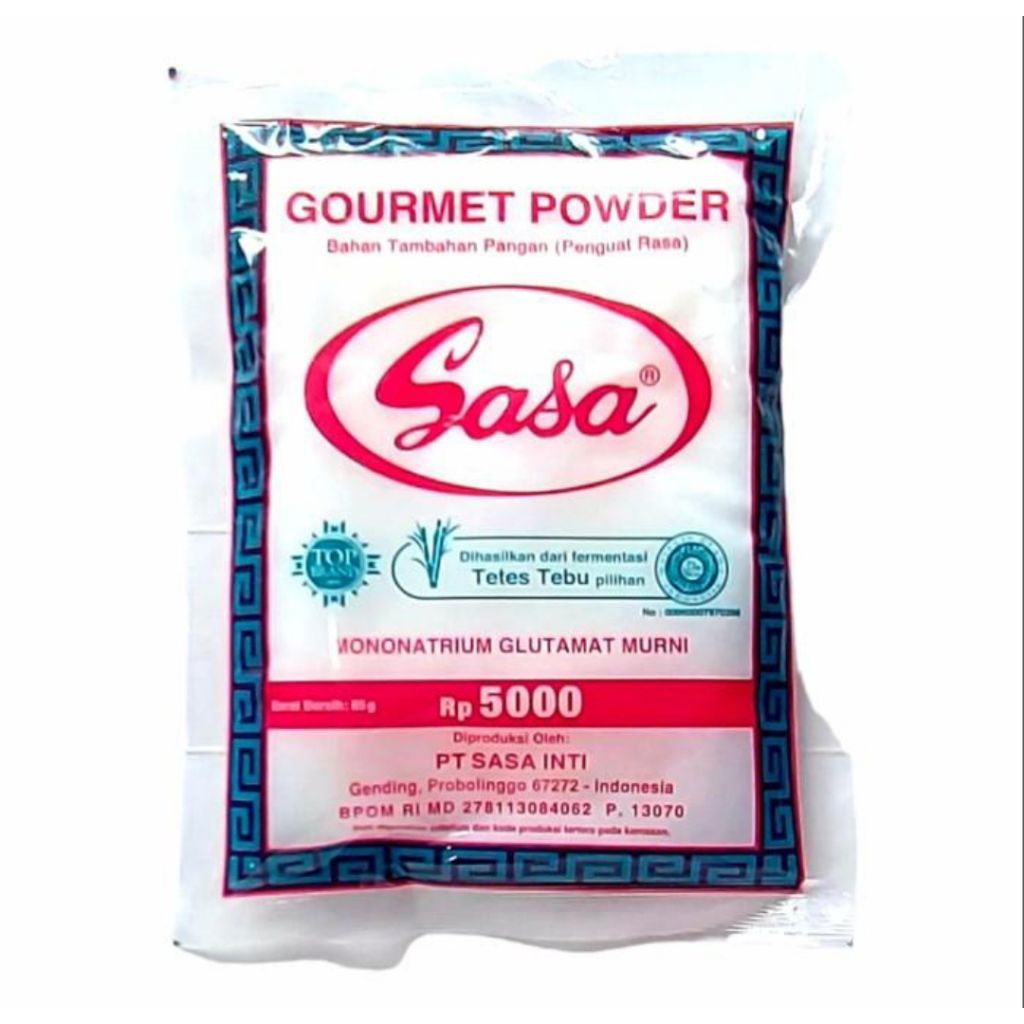 

Sasa Gourmet Powder 5000 penyedap makanan 85gr