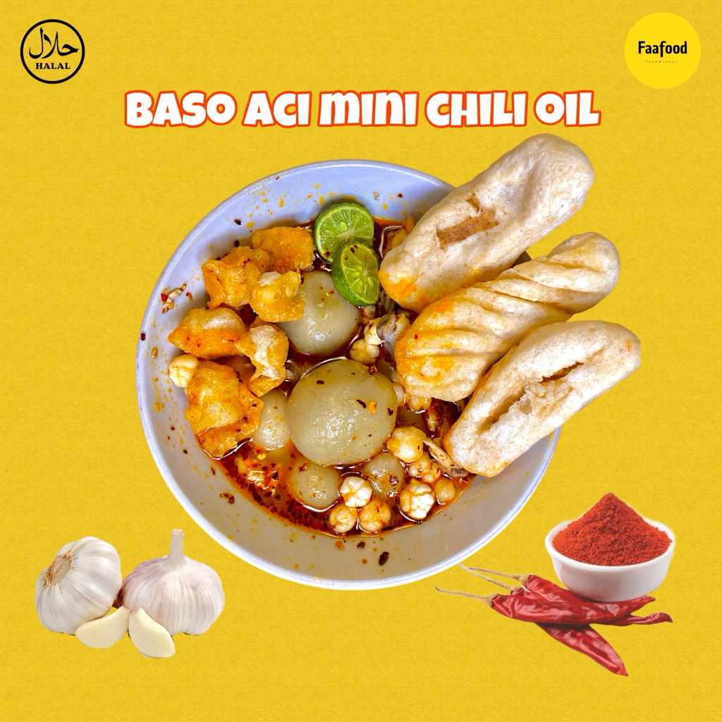 

BOCI BASO ACI BUMBU CHILI OIL ISI 6 LENGKAP CUANGKI LIDAH DAN PANGSIT MINI TERMURAH