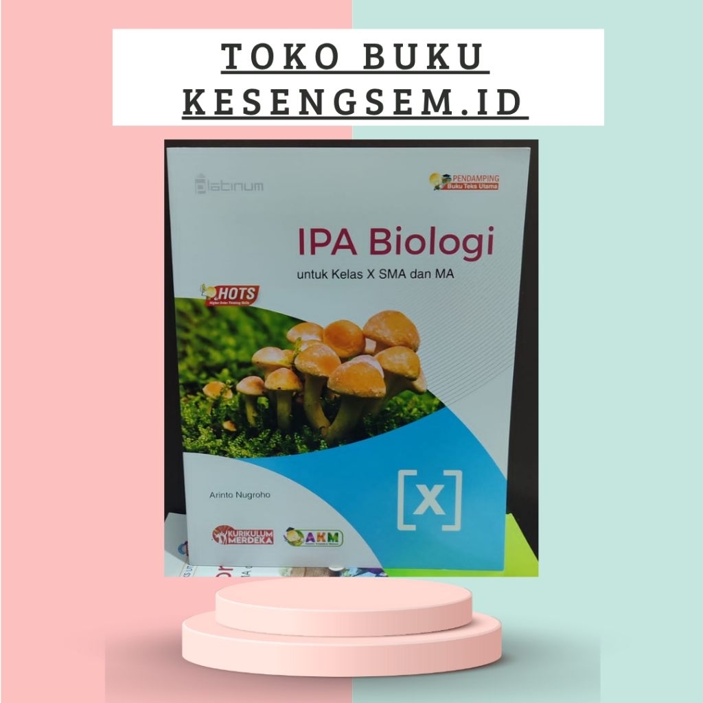 Buku Menjelajah Dunia Biologi Kelas 10, 11, 12 SMA/MA Kurikulum Merdeka - Platinum