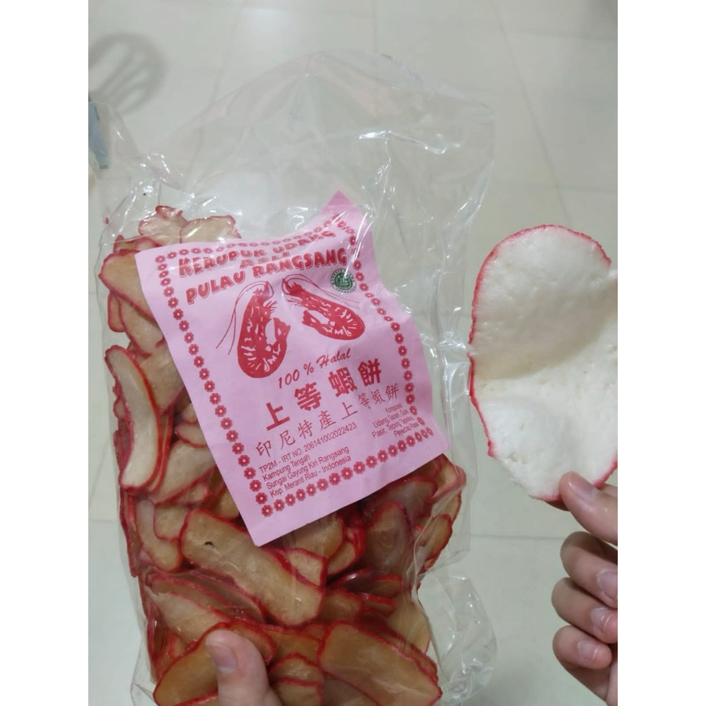 

Kerupuk udang asli rangsang berat 500gram