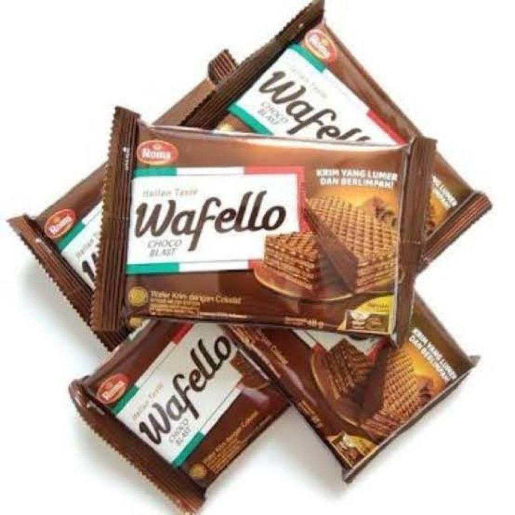 

wafello cokelat renceng isi 10pcs