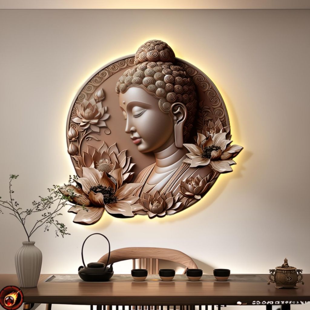 LED Gallery Dinding "Buddha"