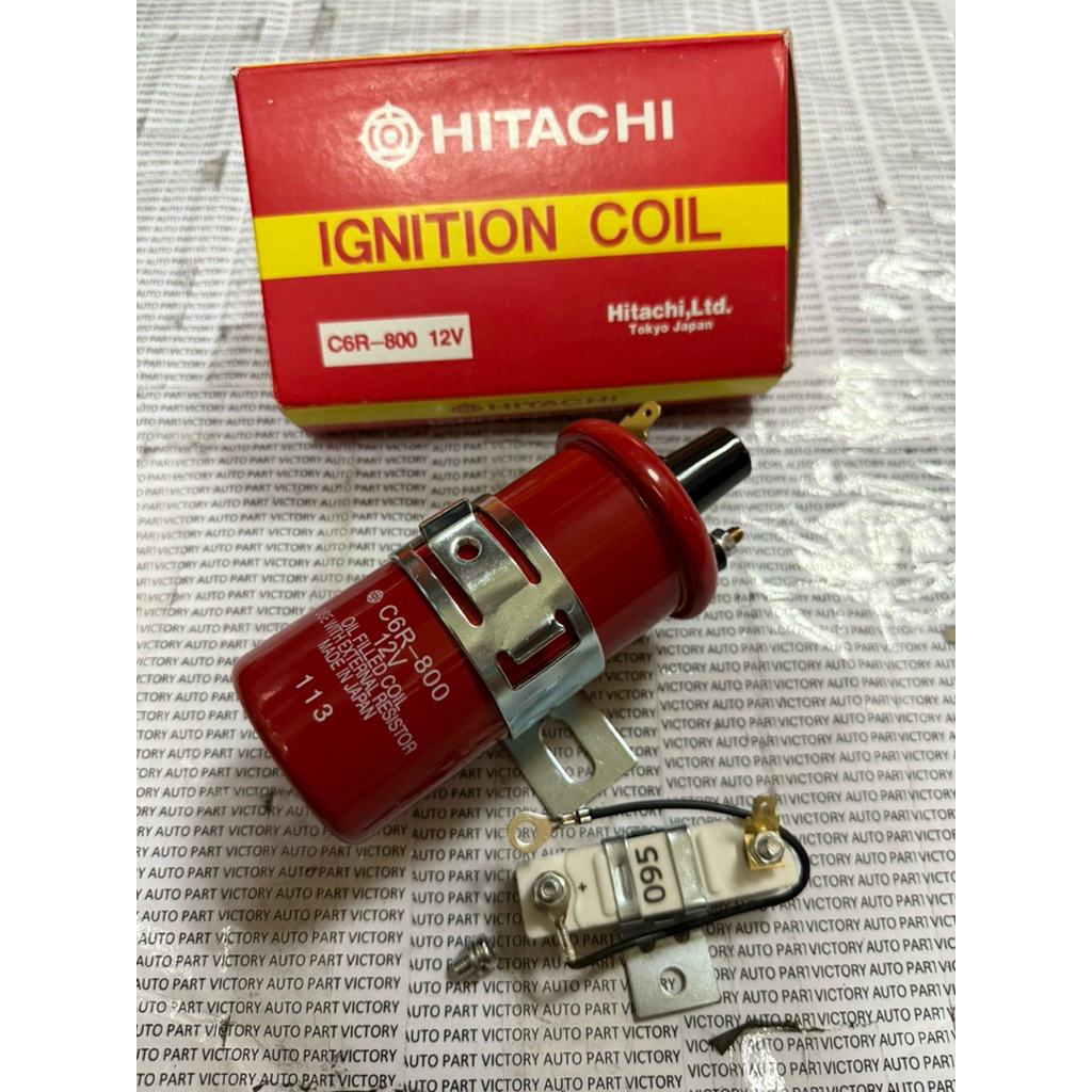 IGNITION COIL KOIL PANJANG RESISTOR LUAR KAKI2 L300 ST100 CARRY 1.0 FUTURA KARBU EXTRA