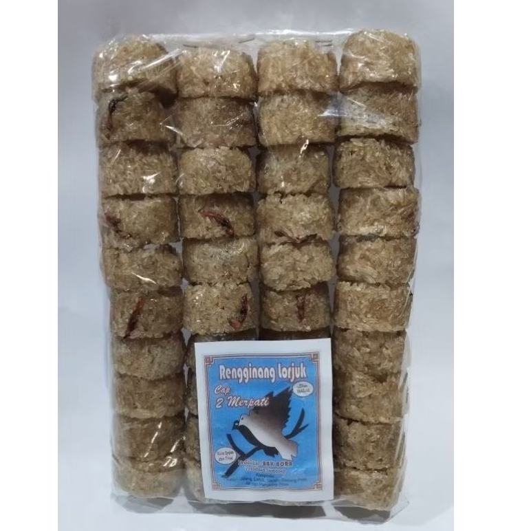 

RENGGINANG LORJUK CAP 2 MERPATI BESAR ISI 40 BIJI, BERAT 900g