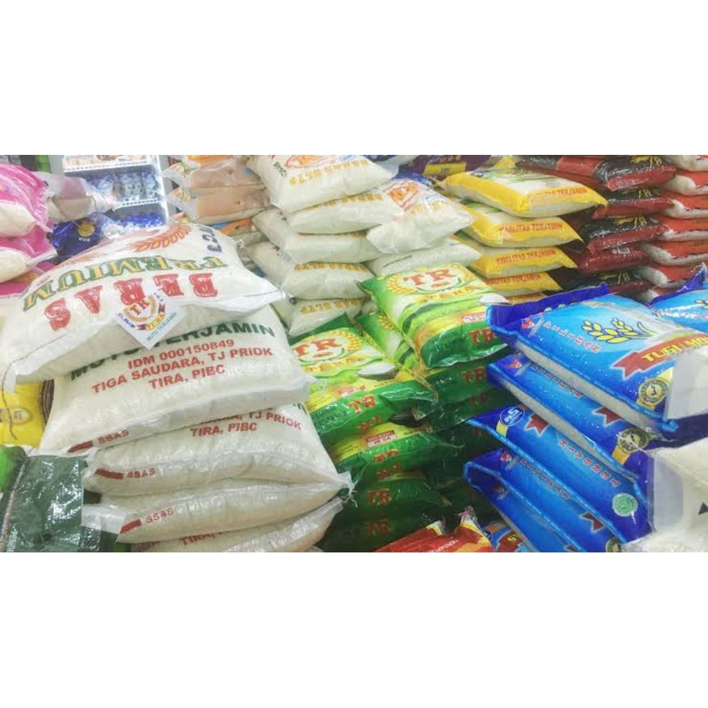

BERAS beras kualitas harga terjangkau 5 kg