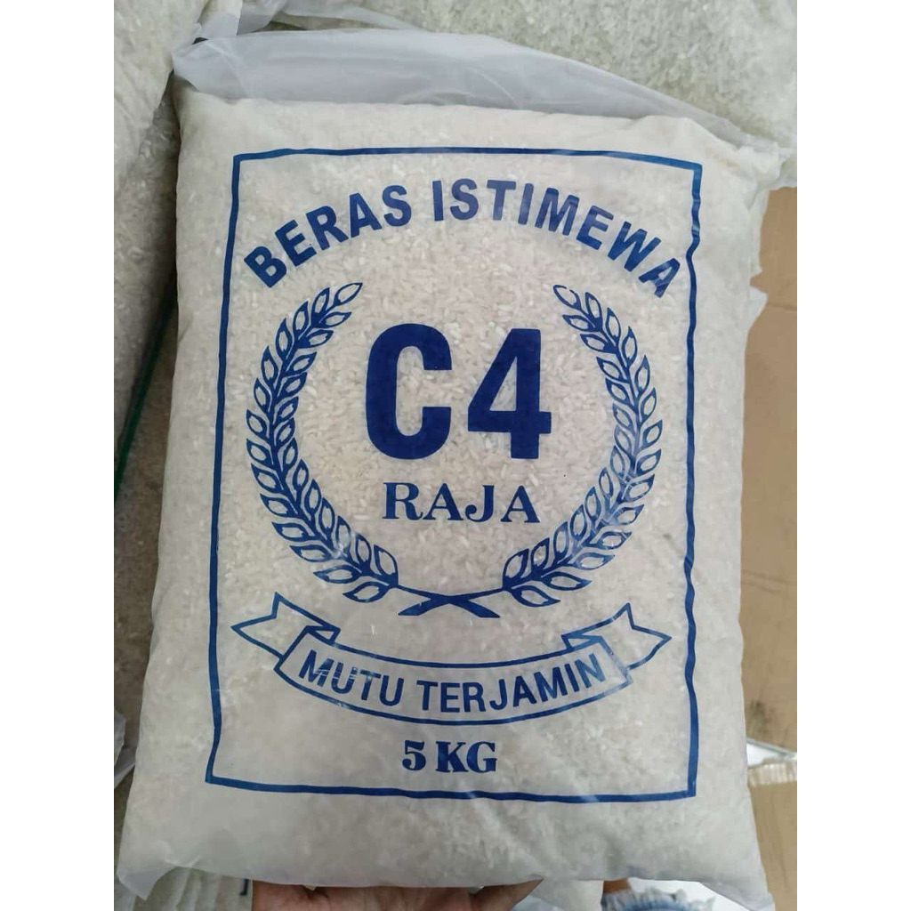 

Beras C4 Raja Biru 5 KG
