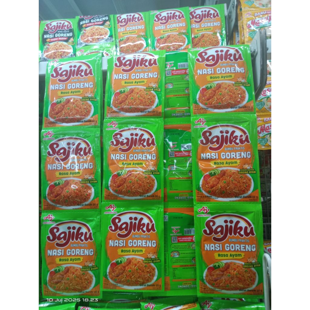 

SAJIKU Nasi Goreng Renceng Bumbu Praktis Isi 10 Bungkus