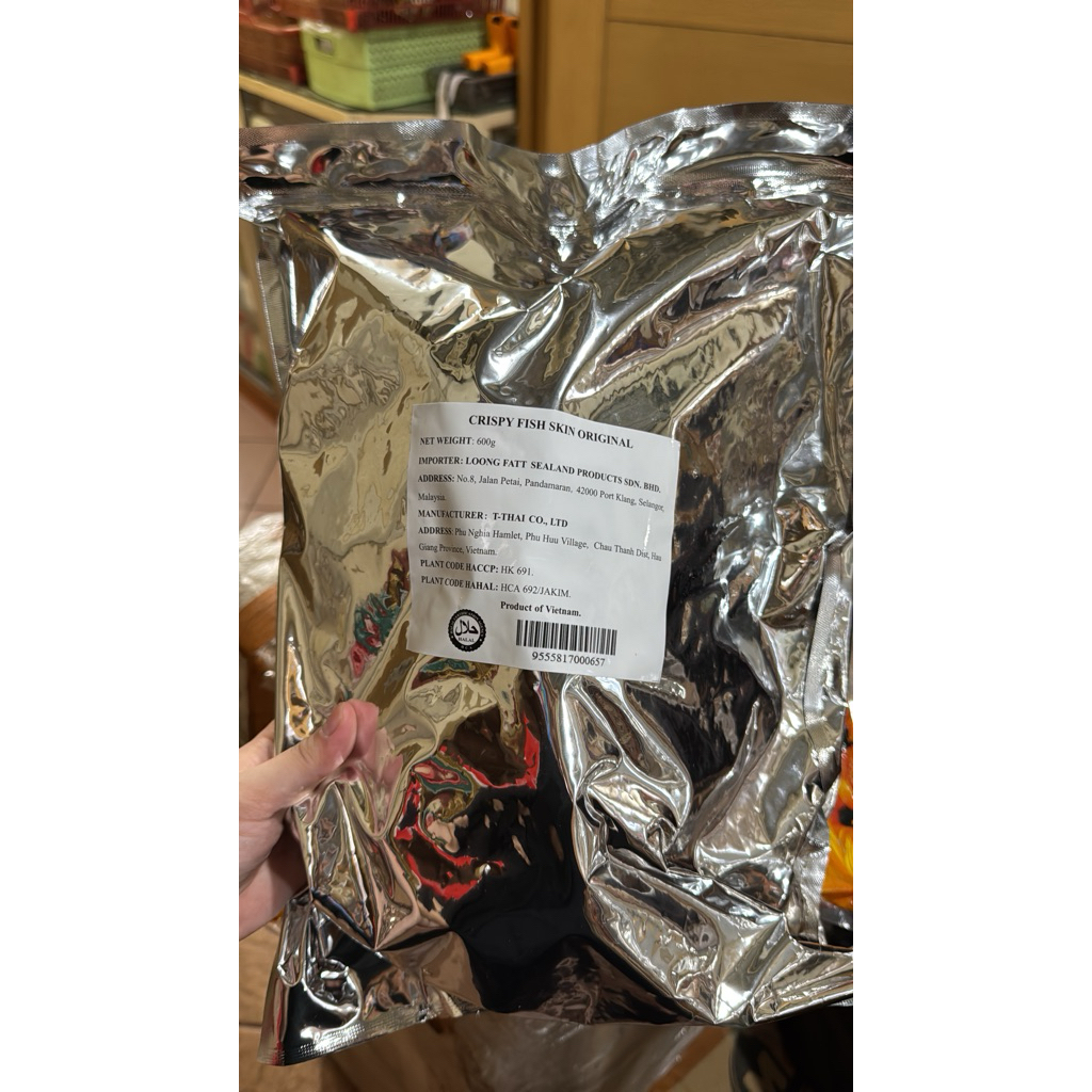 

crispy fish skin original 600 gram