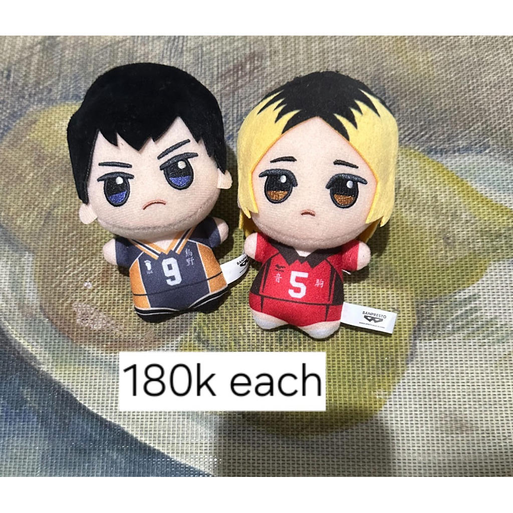 Chibigurumi chibi jersey kageyama tobio kozume kenma karasuno nekoma hq haikyuu doll (180k)
