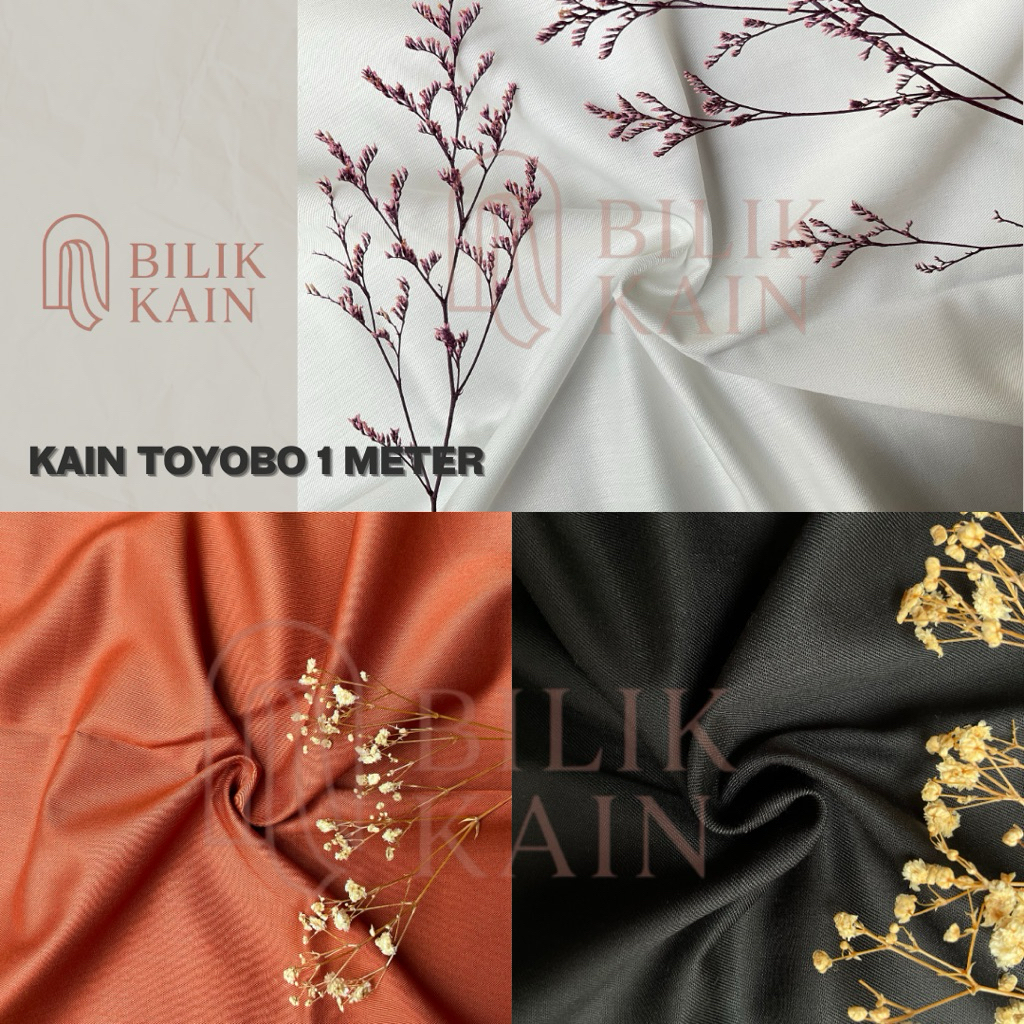 1 Meter Kain Toyobo Royal Mix Origanal Premium / Katun Toyobo / Kain Toyobo Lebar 150 cm