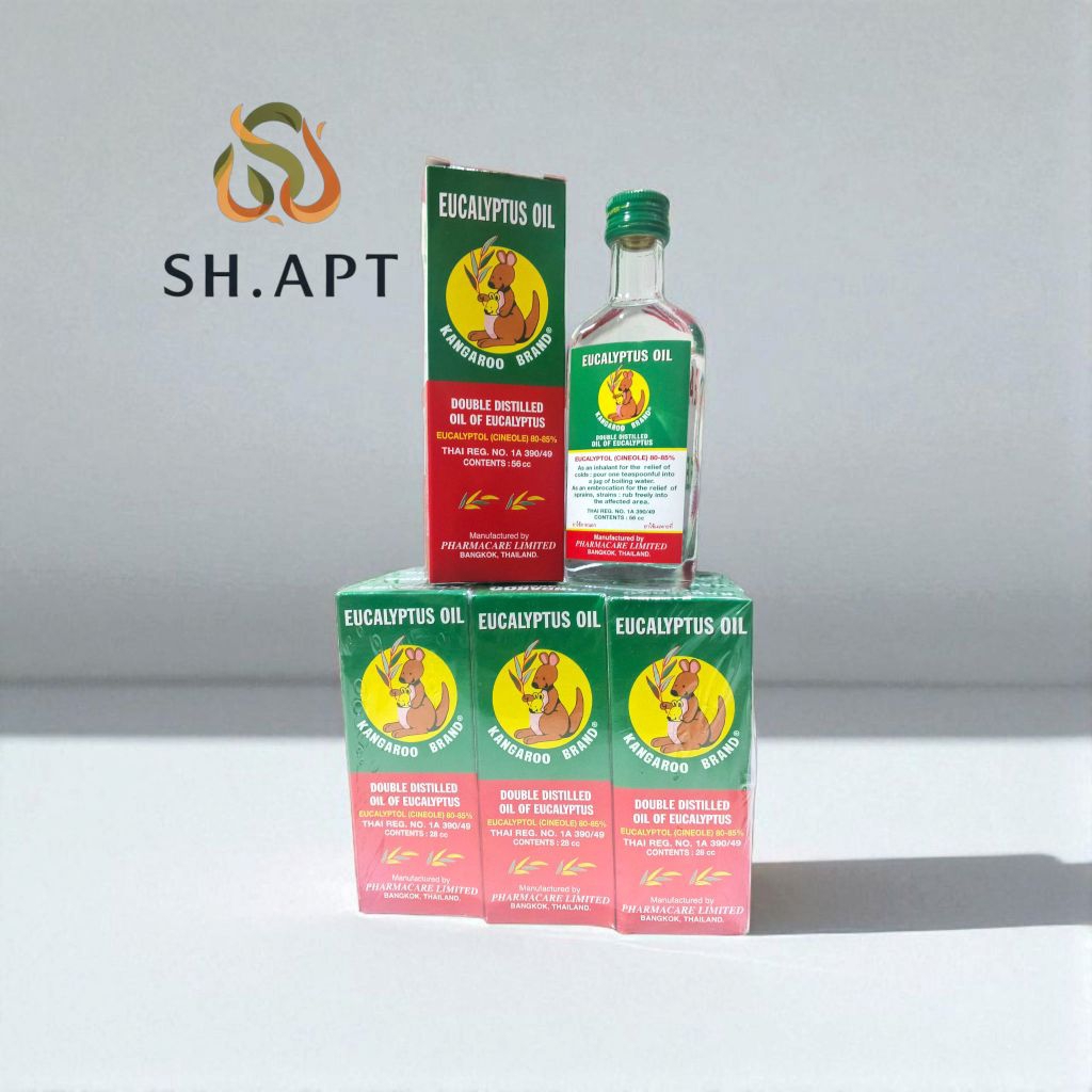 kangaroo eucalyptus oil 56ml original thailand