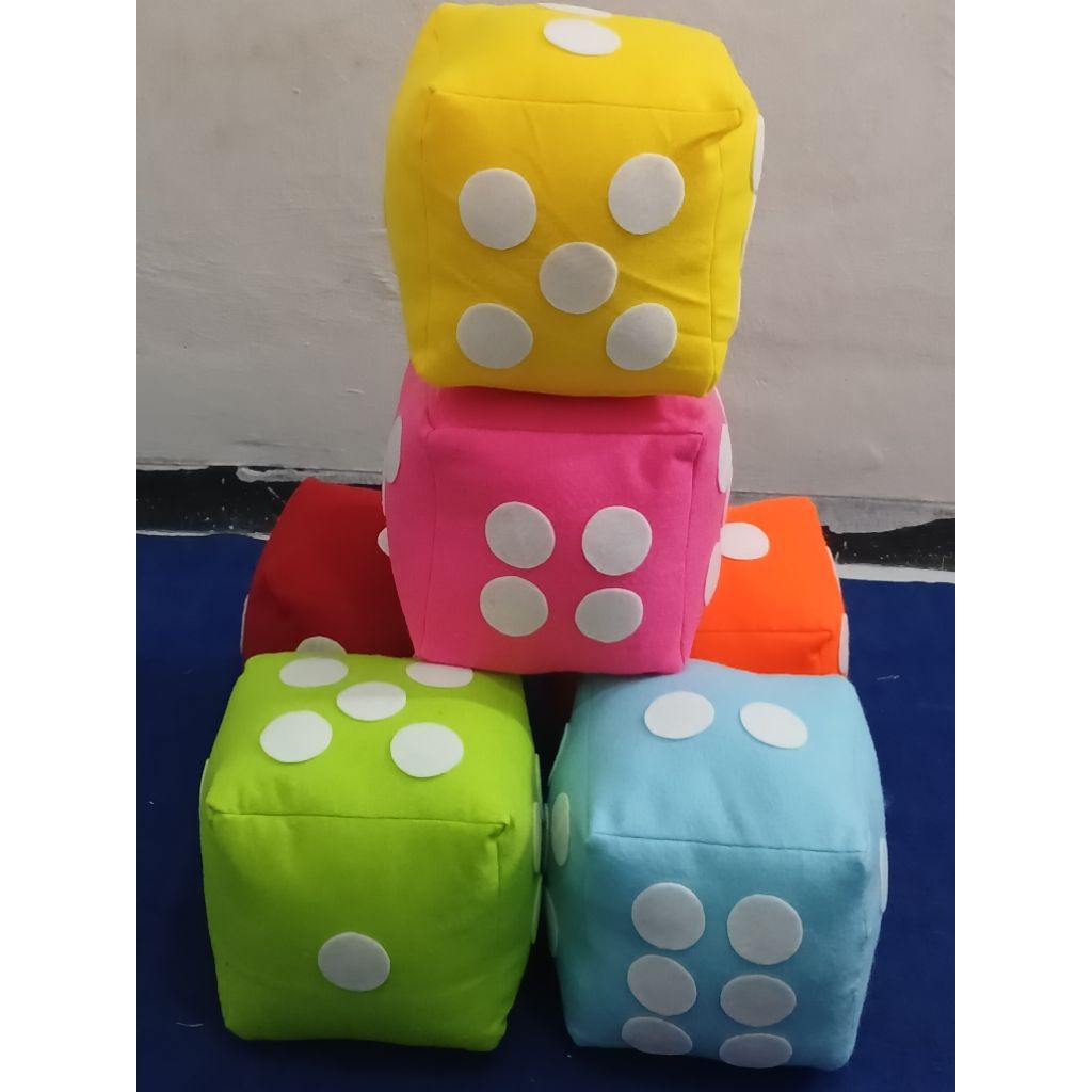 dadu jumbo | boneka dadu | dadu flanel