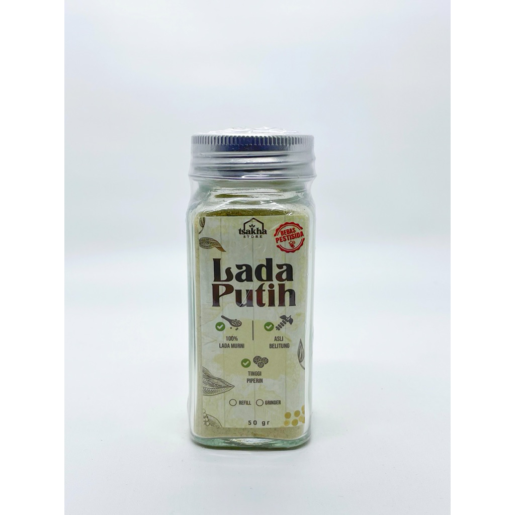 

Tsakha Store- Merica/Lada Putih Natural/Lada Putih Bebas Pestisidak