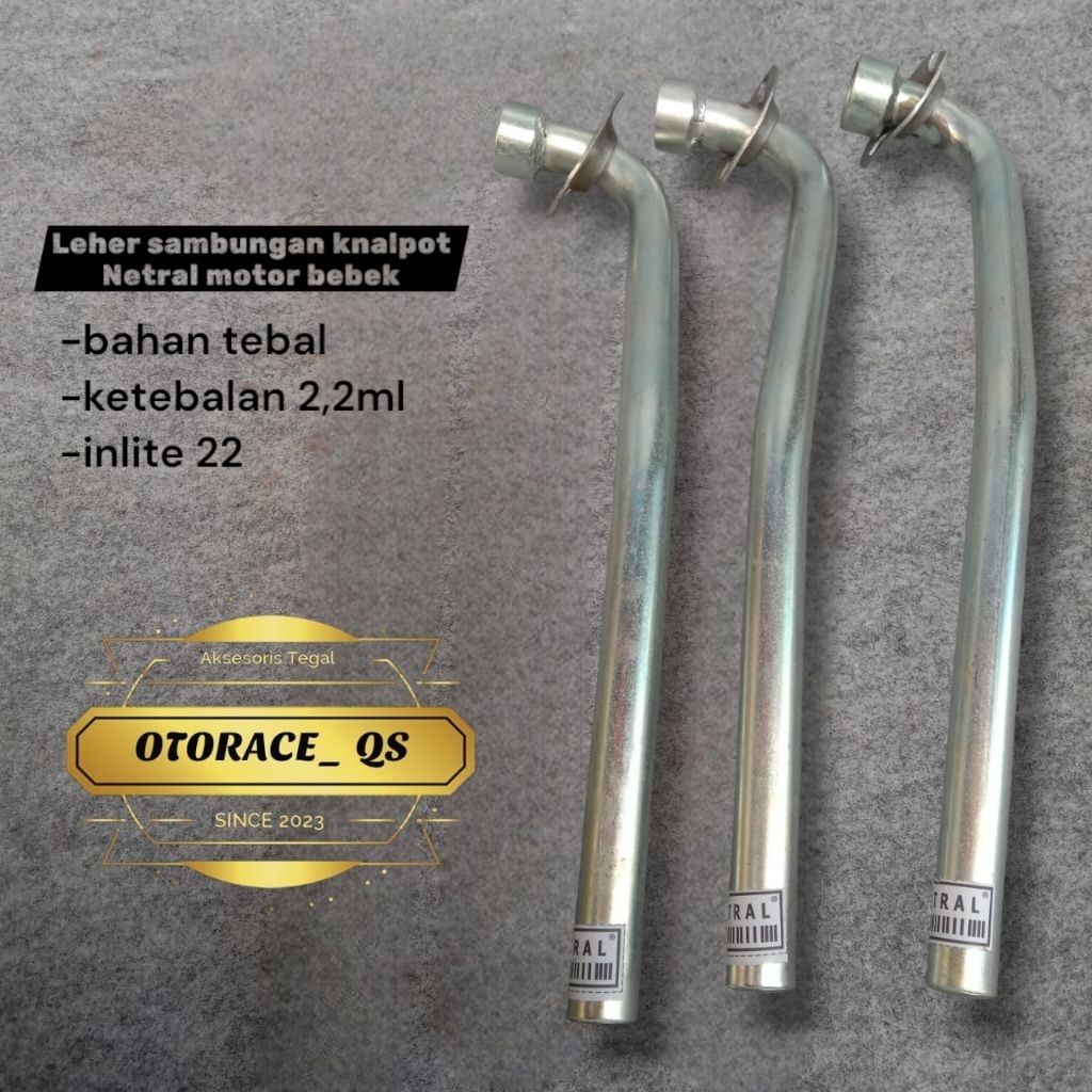 leher sambungan knalpot Supra Shogun Jupiter smash grand vega