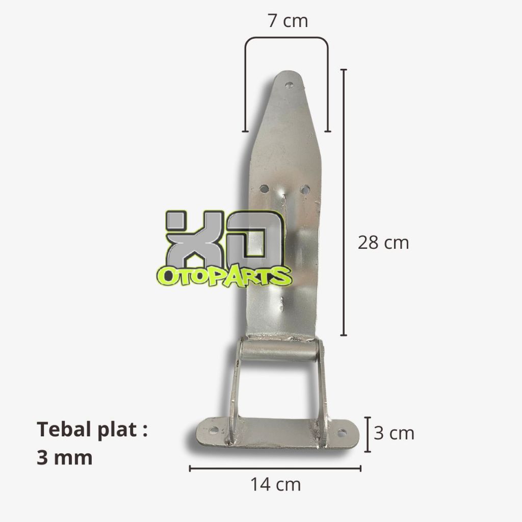 Engsel Pintu Mobil Box / Engsel Wing box Standart /Engsel Pintu Belakang Mobil Box