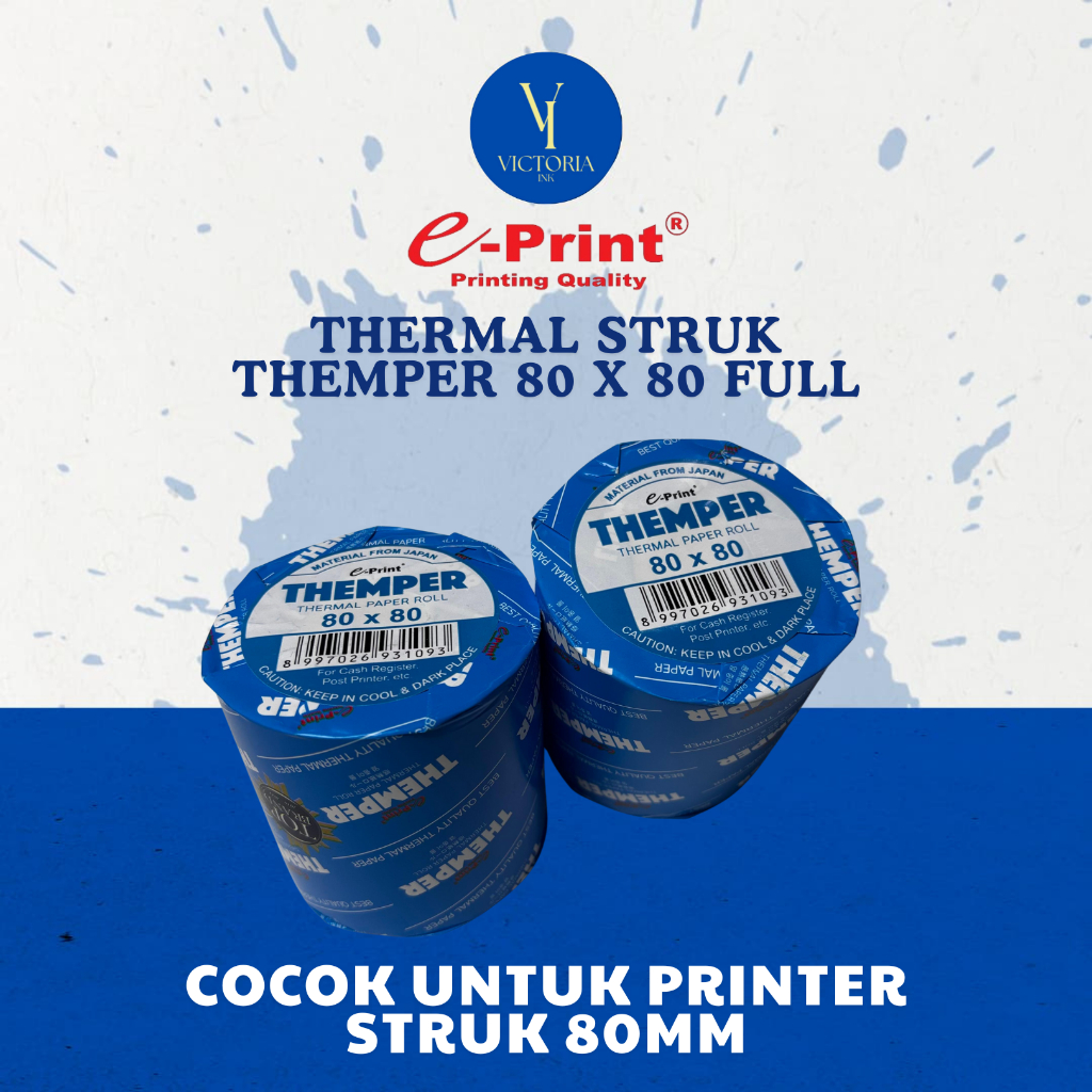 

Themper 80x80 Eprint Thermal 80x80 Kertas Struk 80 x 80 Thermal Eprint 80x80 Full
