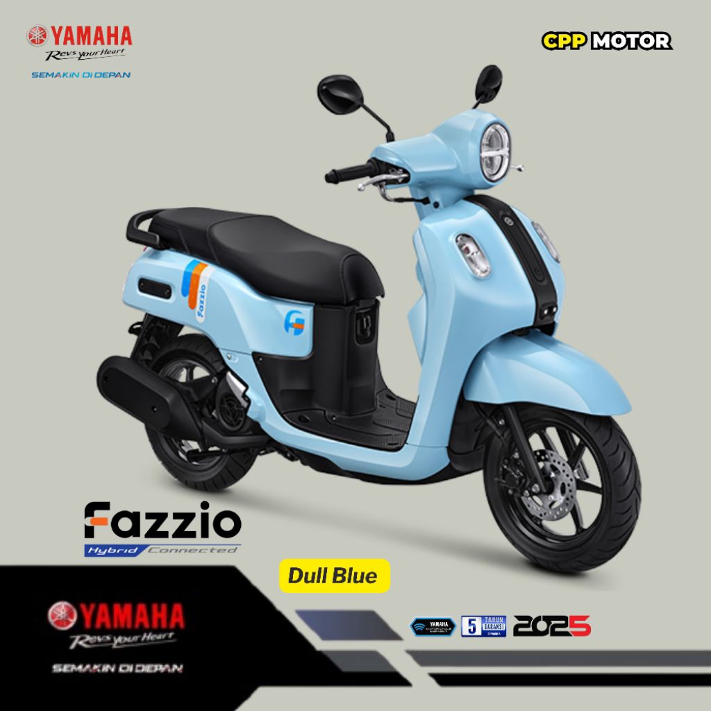 Sepeda Motor Yamaha Fazzio Hybrid Neo