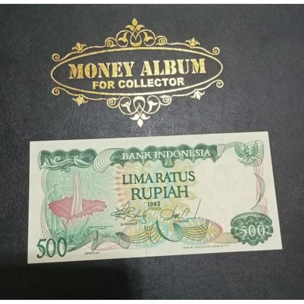 UANG 500 BUNGA BANGKAI TAHUN 1982