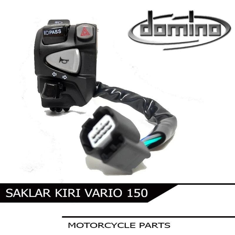 Saklar Kiri Domino Vario 150 Plus Hazard Saklar Kiri Vario 125 New Vario 150 New Plus Soket PNP