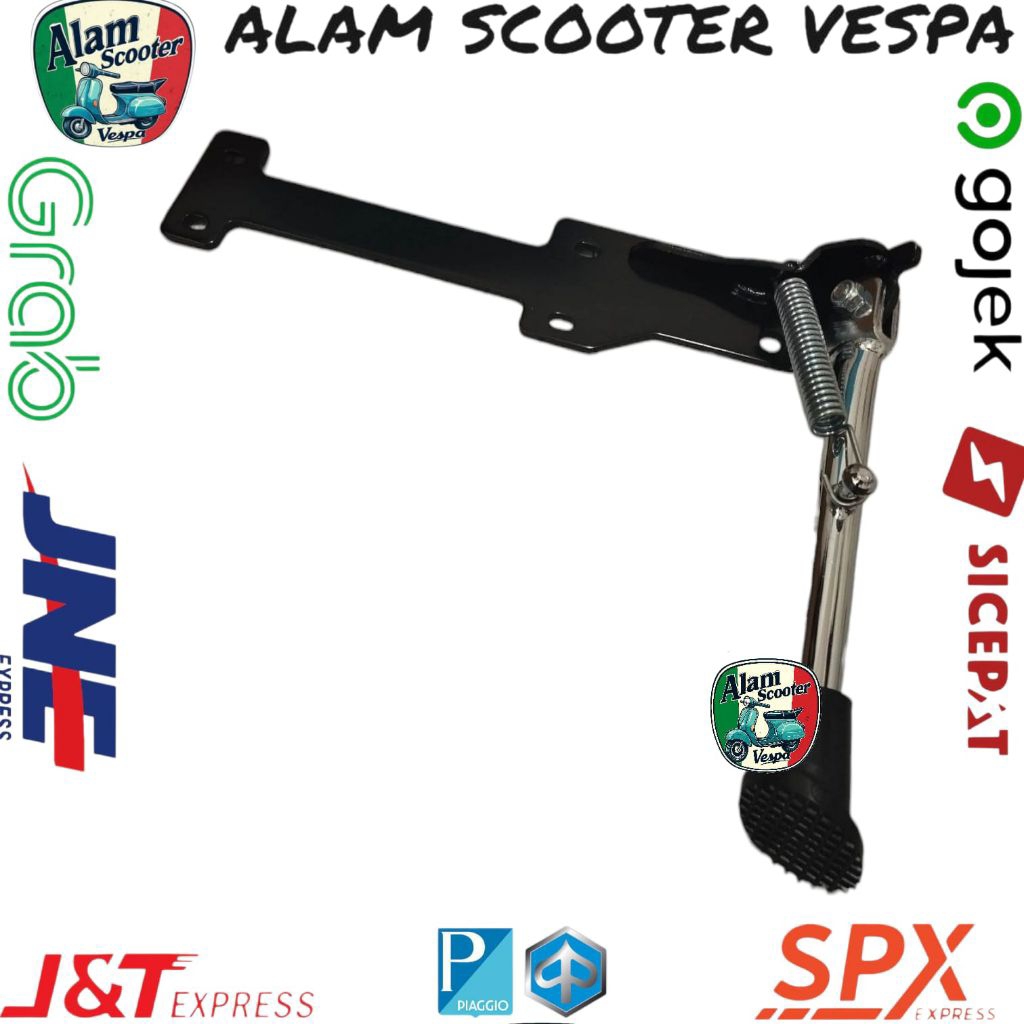 Standar satu ring 10 Standar samping vespa px excel Exclusive sprint ring 10 import