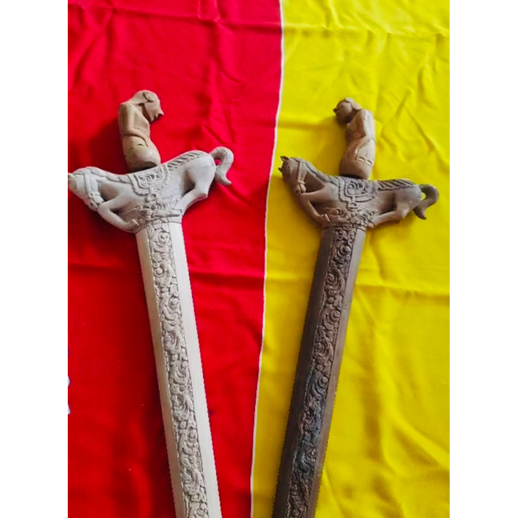 Warangka keris WRK7729KD | kayu sejenis kemuning dan sawo | deder keris | handle keris | hulu keris