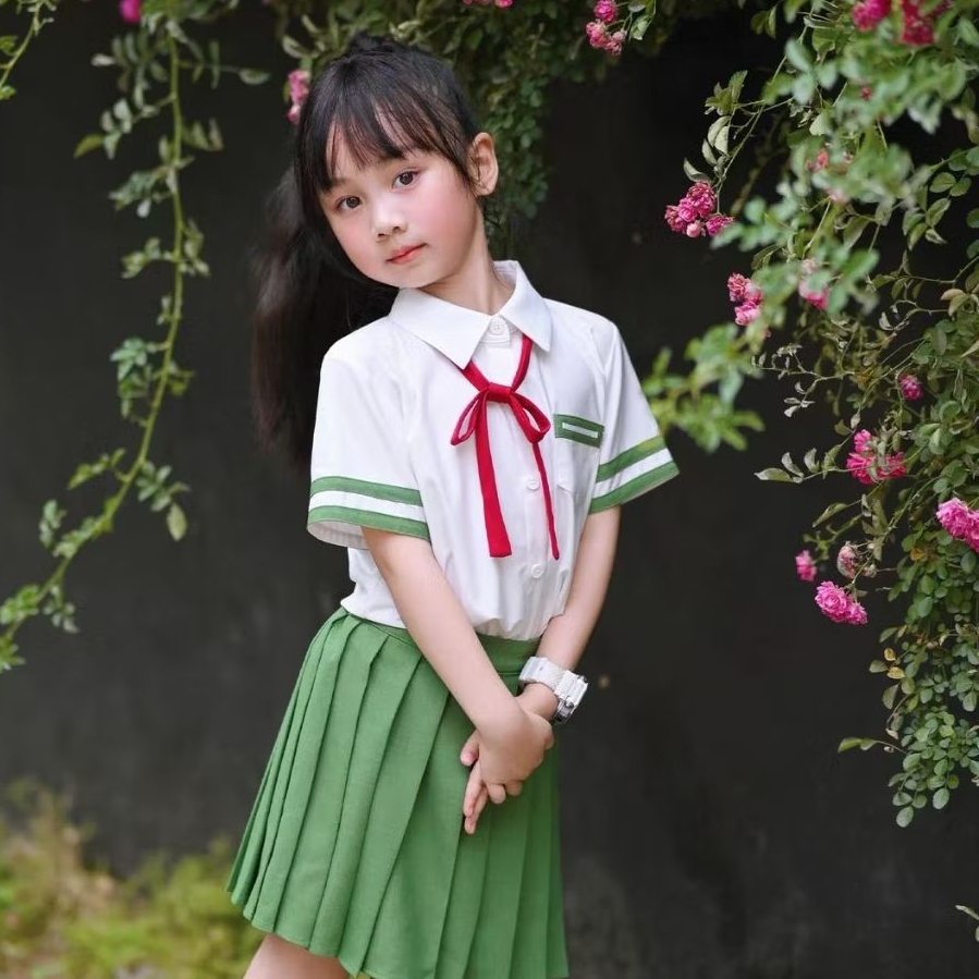 seifuku kids - suzume anime cosplay halowen anak