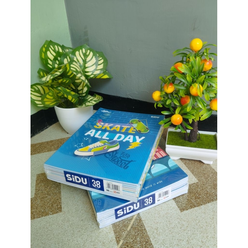 

Buku tulis Sidu 38 Lembar [ 1 pack isi 10 Buku ]
