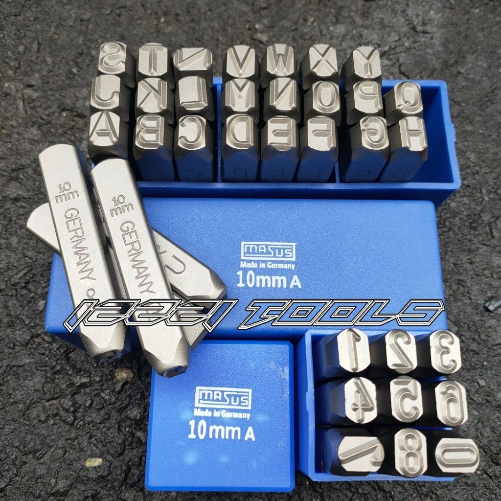 

Masus Stamp Punch Letter And Number Alat Ketok Huruf Dan Angka A - Z 0 - 9