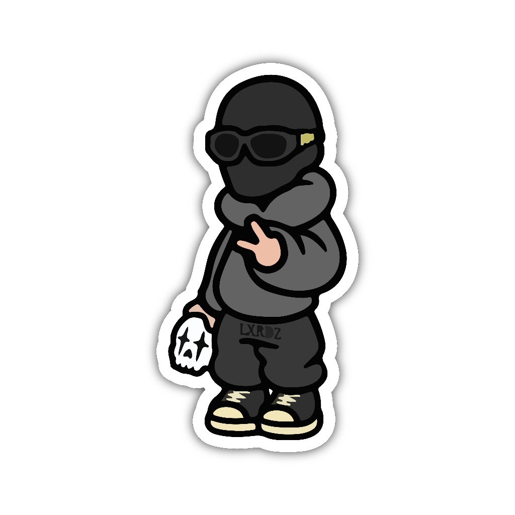 

ZV003 sticker karakter kartun anime aesthetic, stiker vinyl satuan