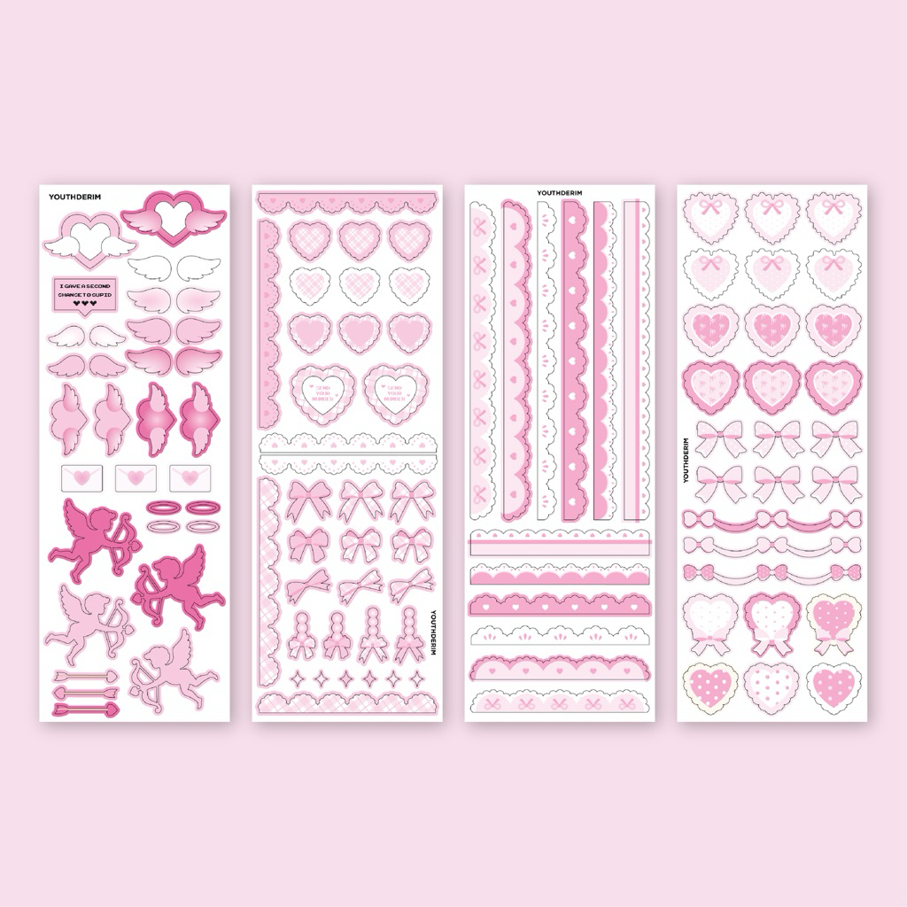 

youthderim - Pink Themed Sticker