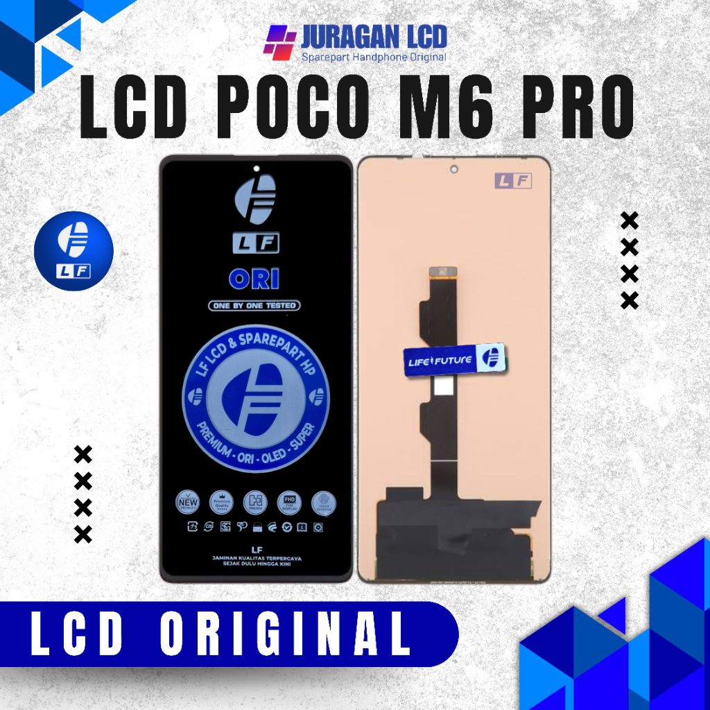 Lcd Poco M6 Pro / Pocophone M6 Pro Original Fullset Touchscreen Life Future