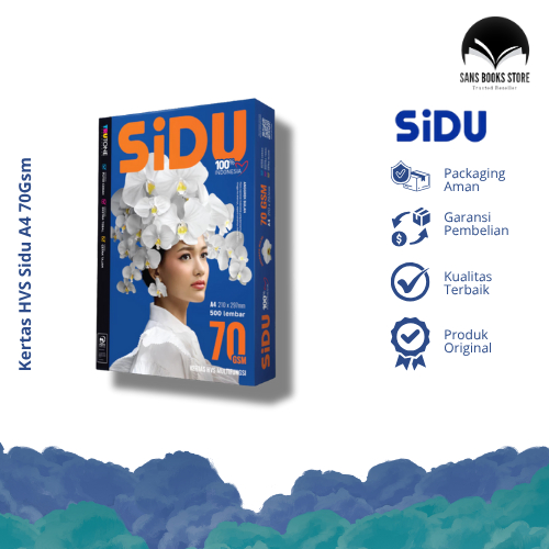 

Kertas HVS Sidu A4 70Gsm 500 Sheets