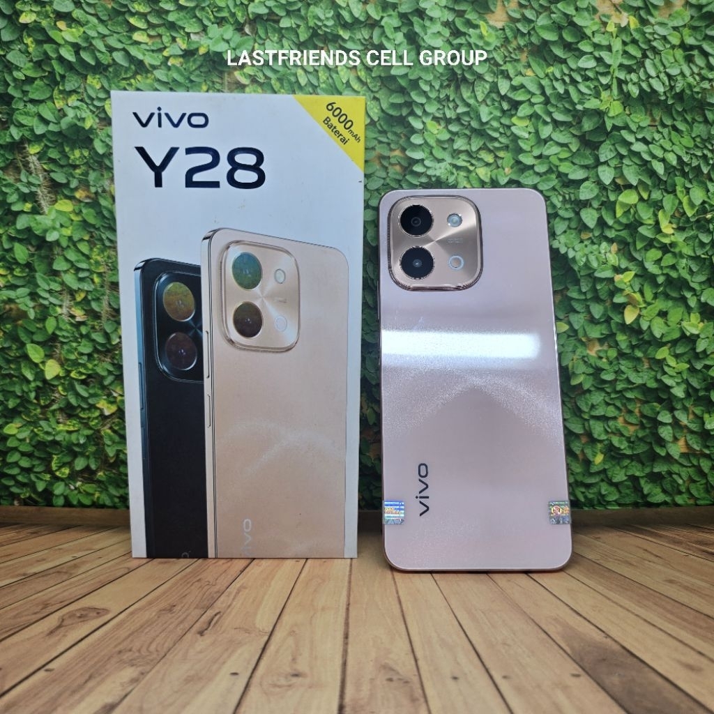 HP Second Vivo Y28 6GB/128GB  Kamera Jernih Unit Mulus Fullset