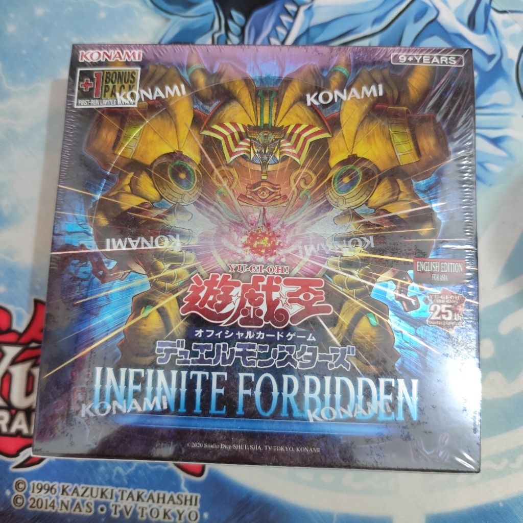 Yugioh AE Booster Box Infinite Forbidden INFO Original
