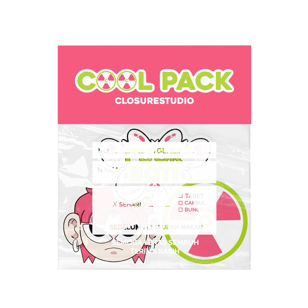 

FXCK BOTI - STICKER PACK